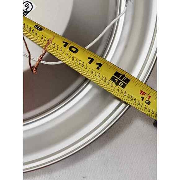 Thomas Lighting Ceiling Fixture 13" Wide LED Flush Mount SILVER BRUSHED NICKLE - Picture 8 of 8